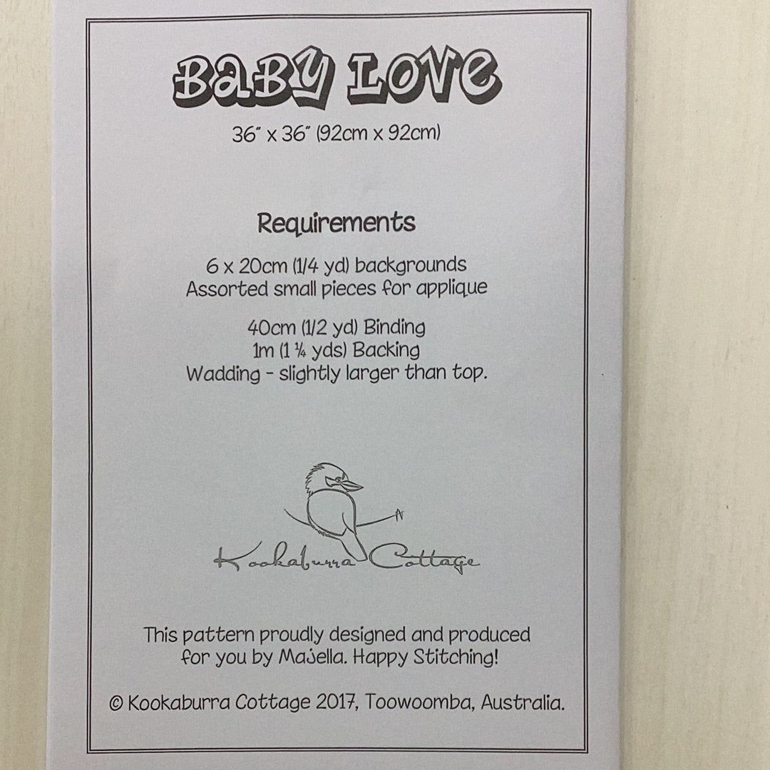 Pattern- Baby Love