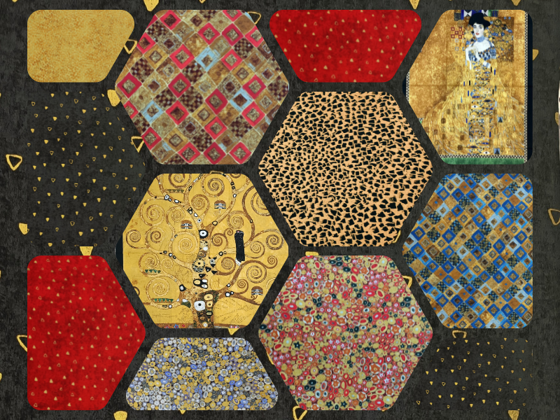 Gustav Klimt Fabrics