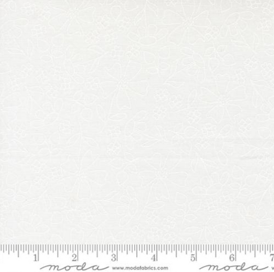 Moda Fabrics - Joysome Cloud White M29253-11