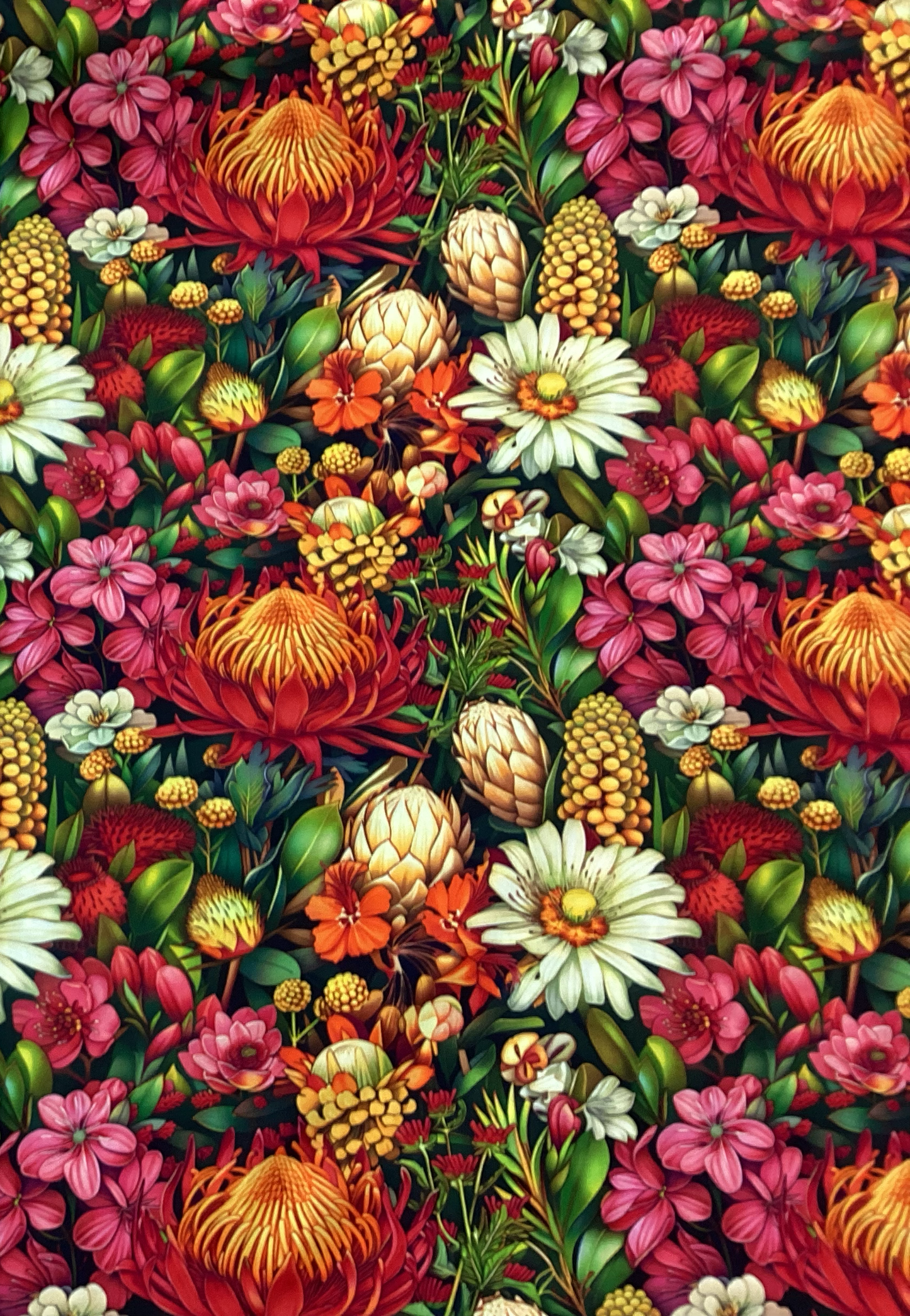 Nora's Natives Main Floral 108" Wide