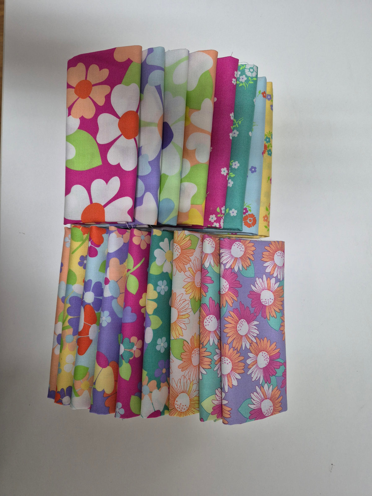 Quilt Kit - Petal Twist featuring Joysome fabric  from Corey Yoder