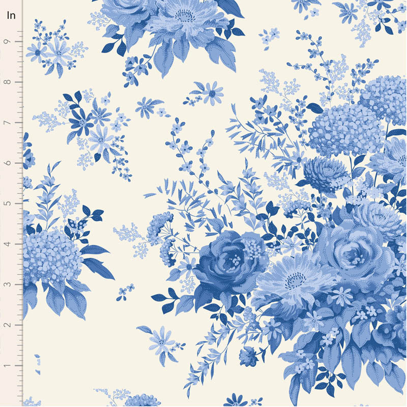 TILDA - Something Blue - Wildgarden Blue 100667