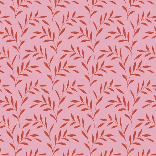 Fabric~ TILDA Hibernation Olivebranch (Blush)