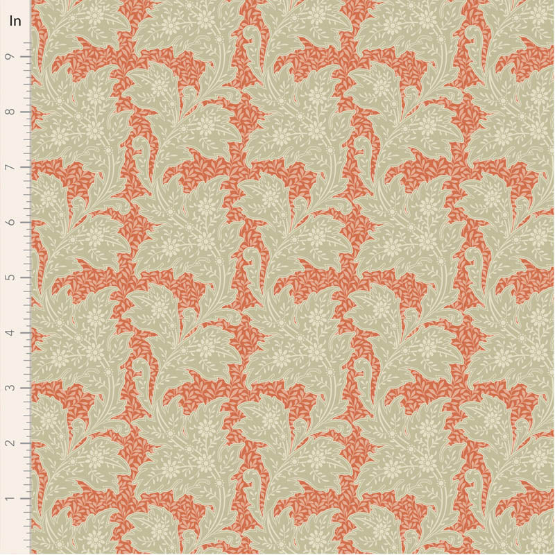 Fabric ~ TILDA Songbird - Stella Coral
