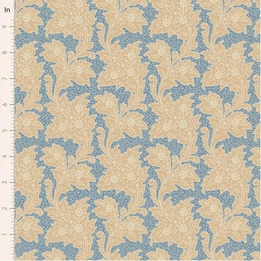 Fabric ~ TILDA Songbird - Stella Blue