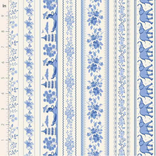 TILDA - Something Blue - Borders Blue 110170