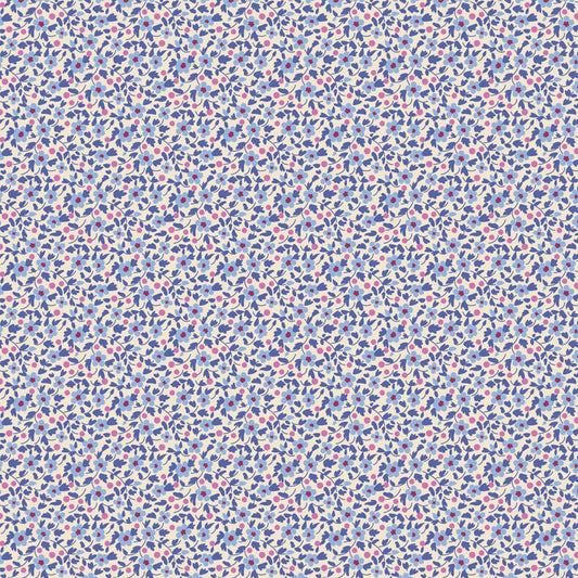 Fabric ~ TILDA Brie Basics - Iris