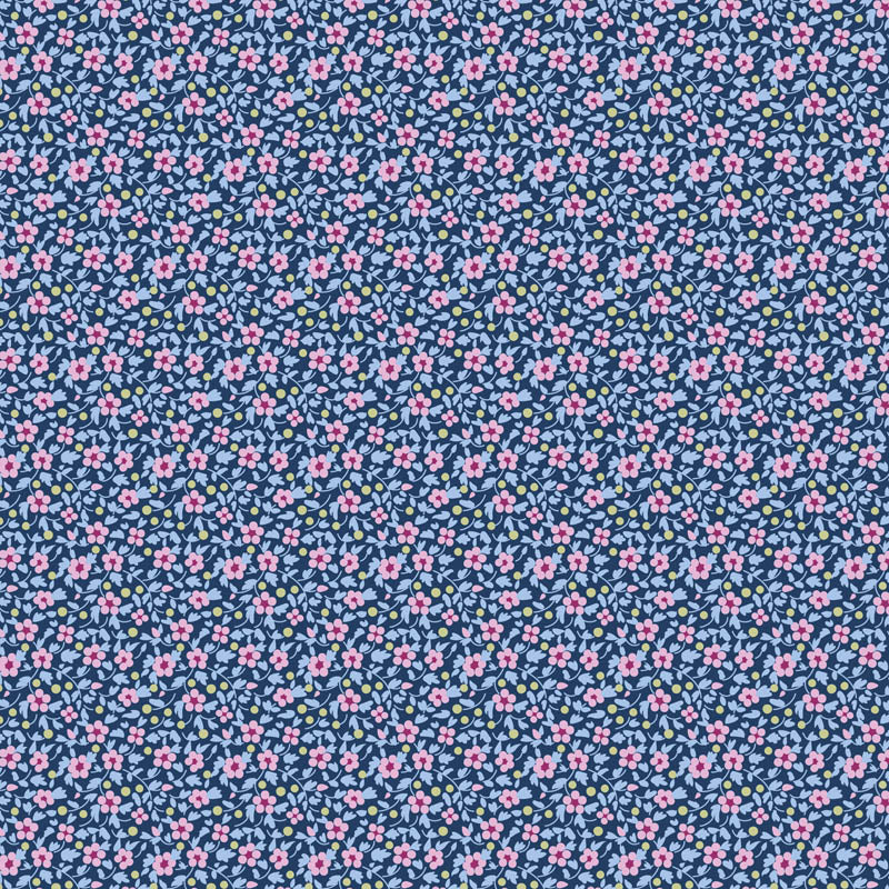 Fabric ~ TILDA Brie Basics - Denim