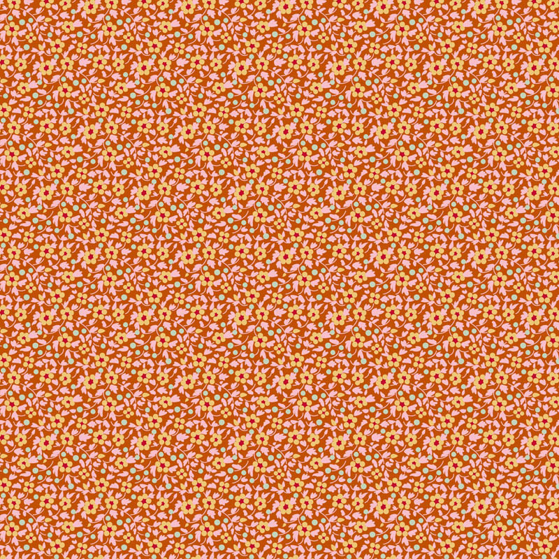 Fabric ~ TILDA Brie Basics - Ginger