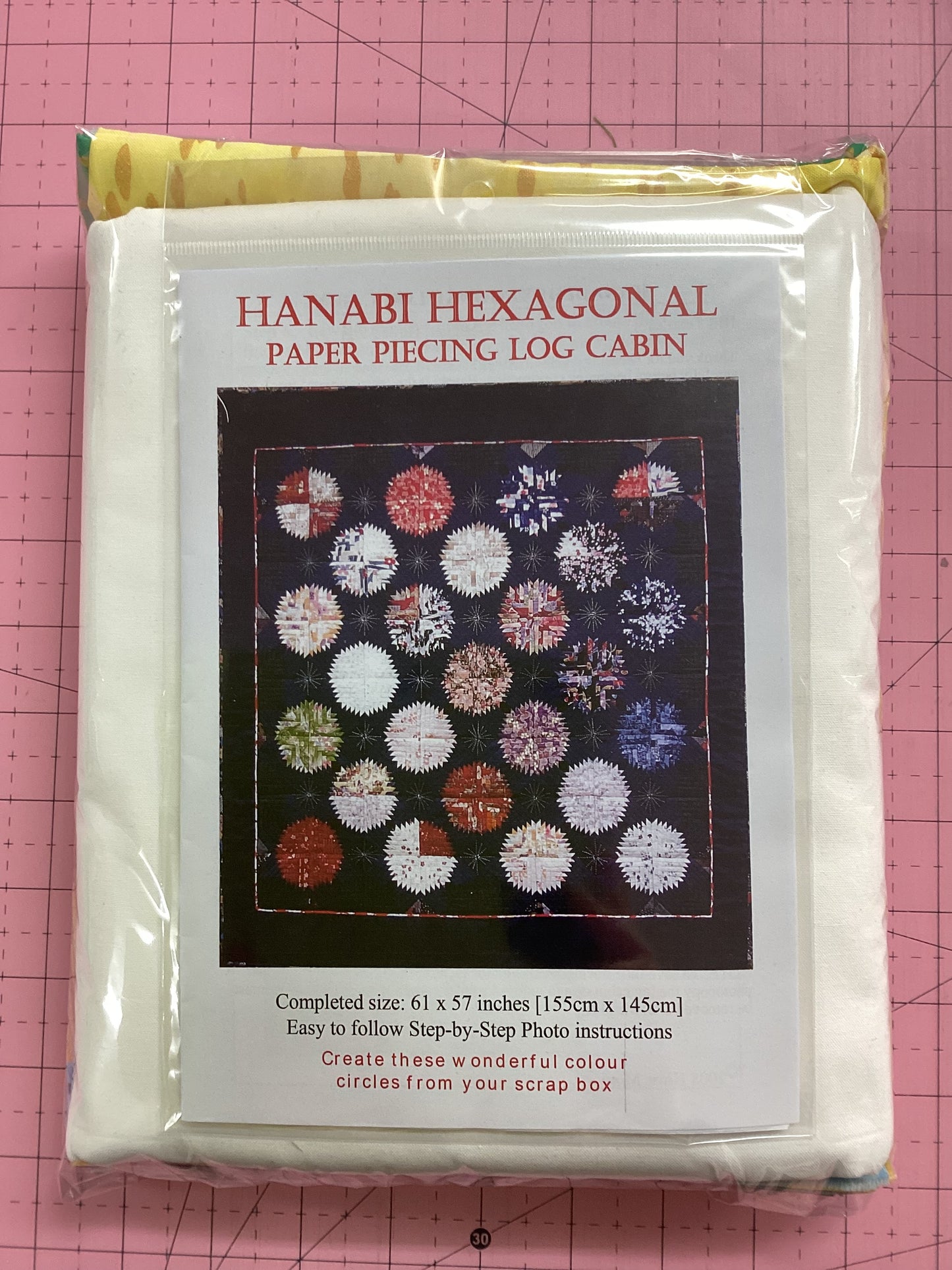 Quilt Kit - Hanabi Hexagonal