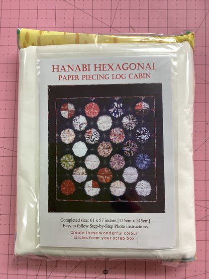 Quilt Kit - Hanabi Hexagonal