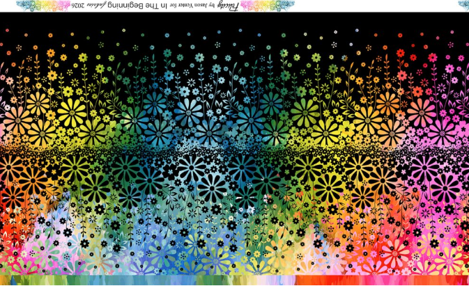Jason Yenter - Felicity 1FEL-2 Blalck Border Print