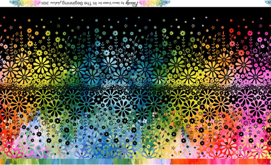 Jason Yenter - Felicity 1FEL-2 Blalck Border Print