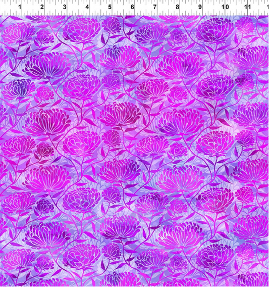 Jason Yenter - Felicity 3FEL-2 Magenta Chrysanthemums
