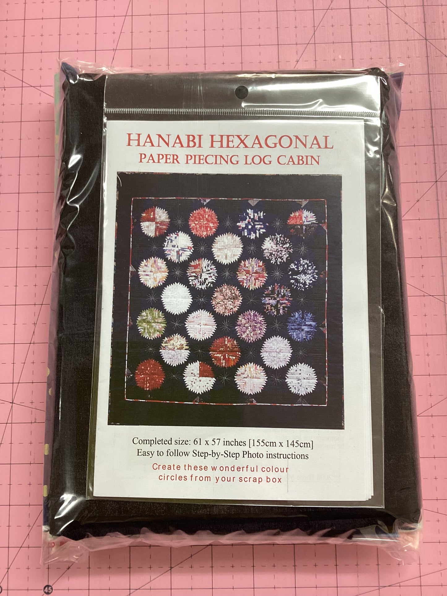 Quilt Kit - Hanabi Hexagonal