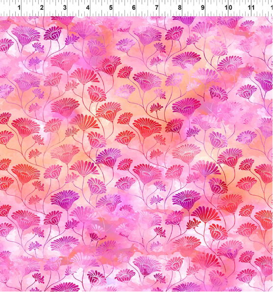 Jason Yenter - Felicity 4FEL-1 Sherbet Flower Vines