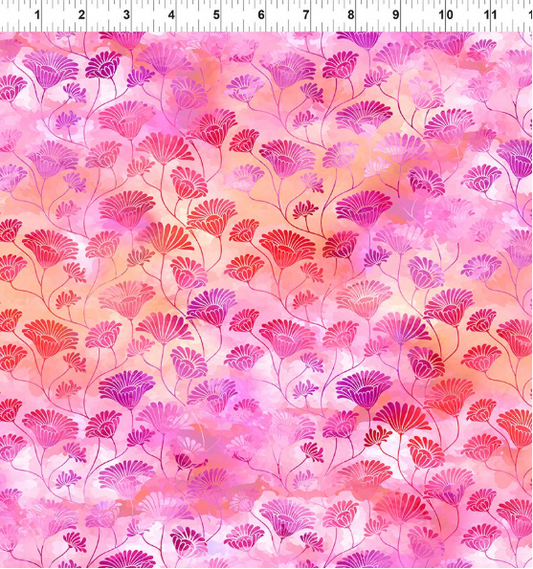 Jason Yenter - Felicity 4FEL-1 Sherbet Flower Vines