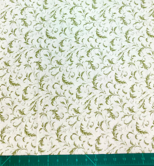Fabric~ Meadow Greens M44362-32