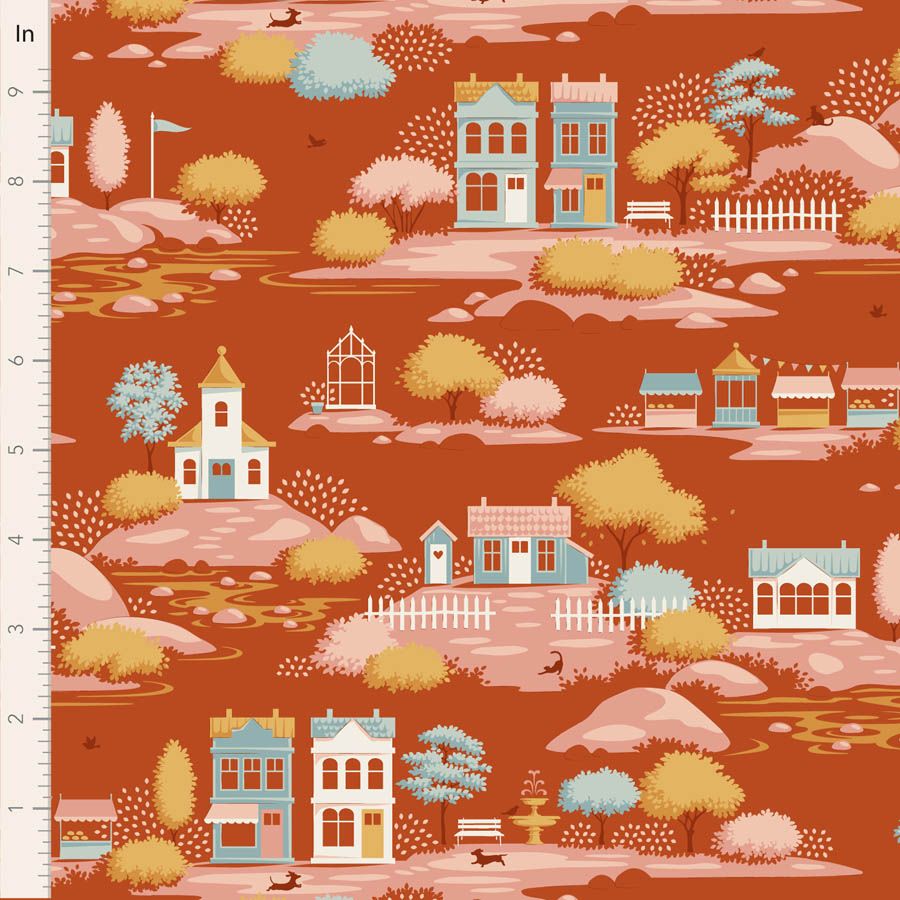 PREORDER TILDA - Village Life - Village Rust 110179