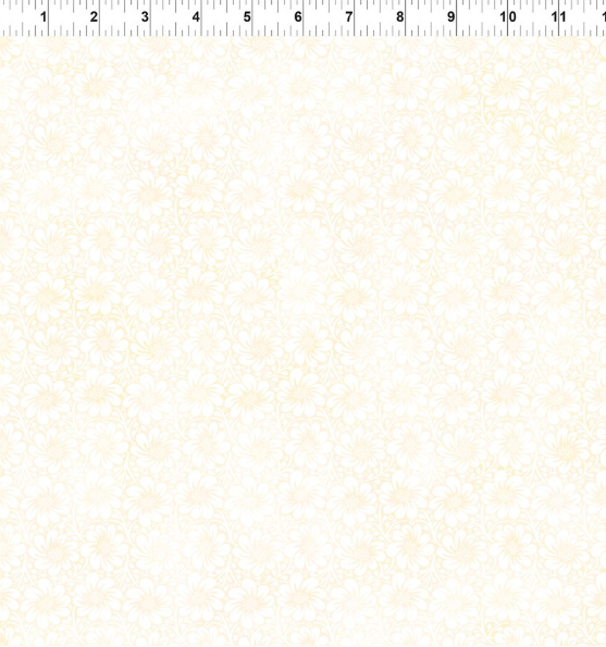 Jason Yenter - Felicity 6FEL-2 Cream Flower Field