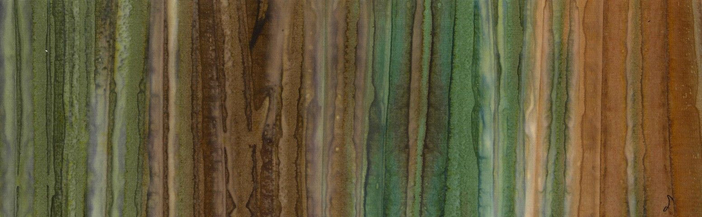 Fabric - Batik Stripes Landscape - BS007