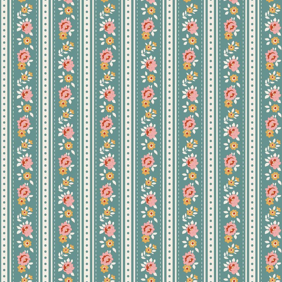 PREORDER TILDA - Village Life - Agnes Teal 100690