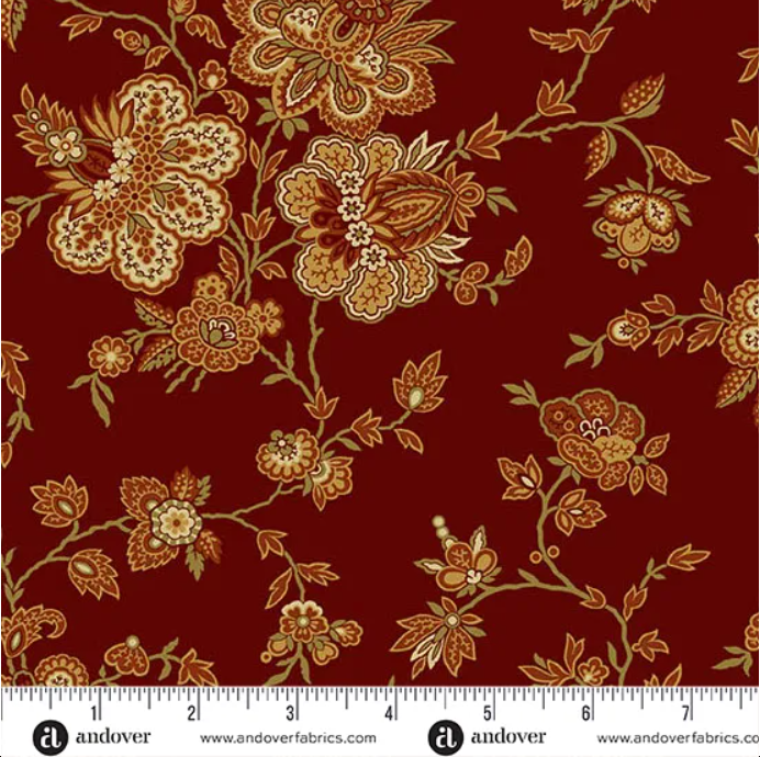Trunk Treasures By Jo Morton - A7269R Burgundy
