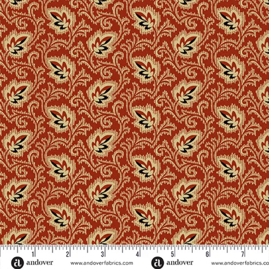 Trunk Treasures By Jo Morton - A7734R Burnt Red