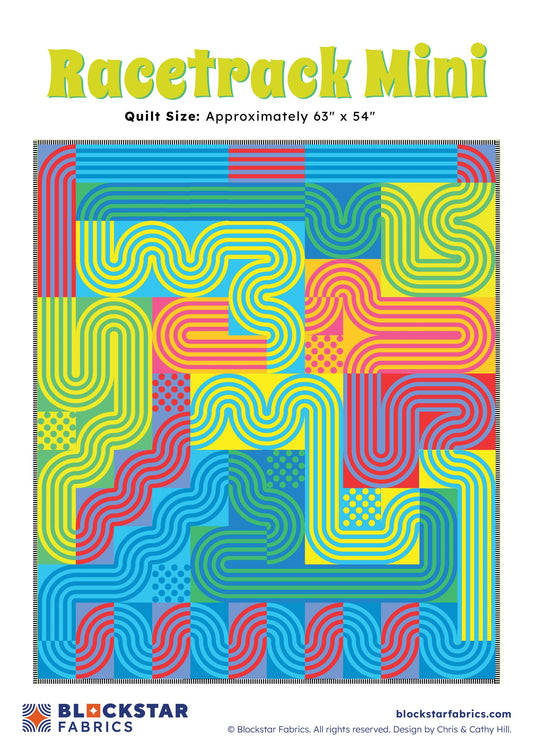 Pattern ~ Racetrack Mini (Blockstar Fabrics)