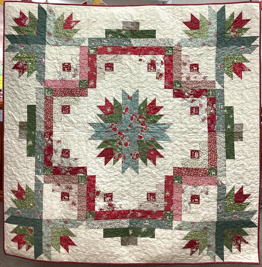 Quilt Kit ~ TILDA 'Merry Little Christmas' Cactus Wreath Kit