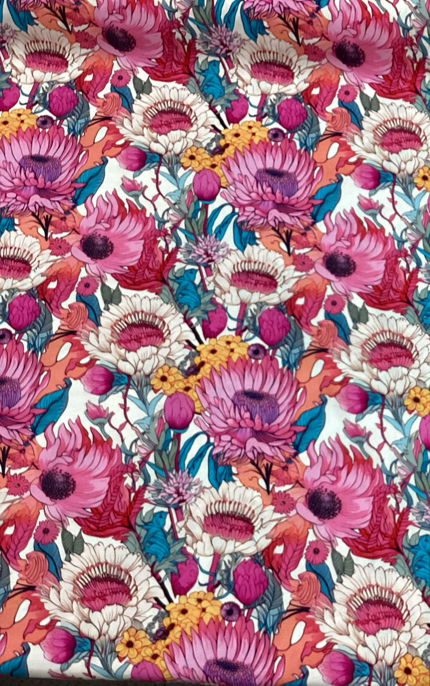 Nora's Natives Modern Floral 108" Wide