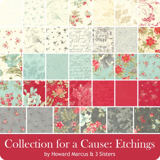 MODA - Collection for a Cause: Etchings (Jelly Roll) – Quilt Craft ...