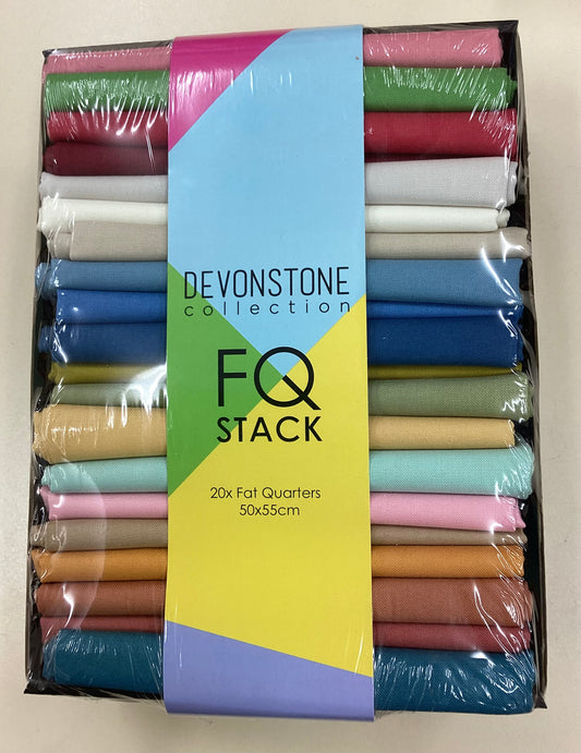 Devonstone Fat Quarter Stack - 20pk Co-ordinates