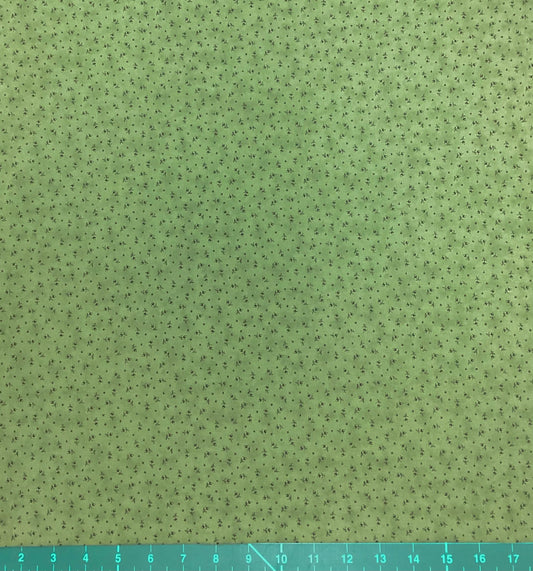 Fabric~ Meadow Greens M44364-41
