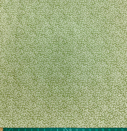 Fabric~ Meadow Greens M44363-40