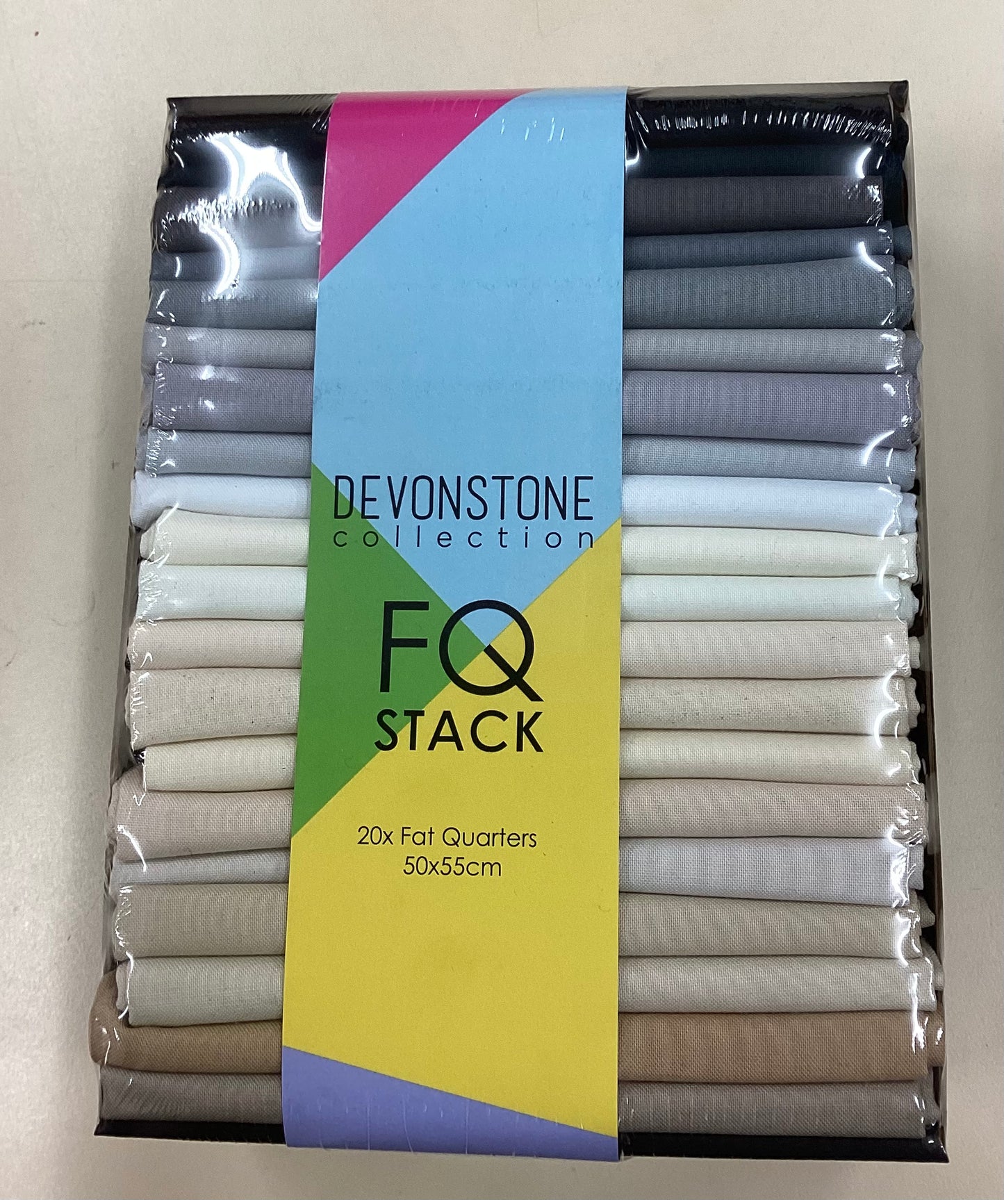 Devonstone Fat Quarter Stack - 20pk Neutrals