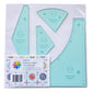 Harlequin Stars Pattern with Templates