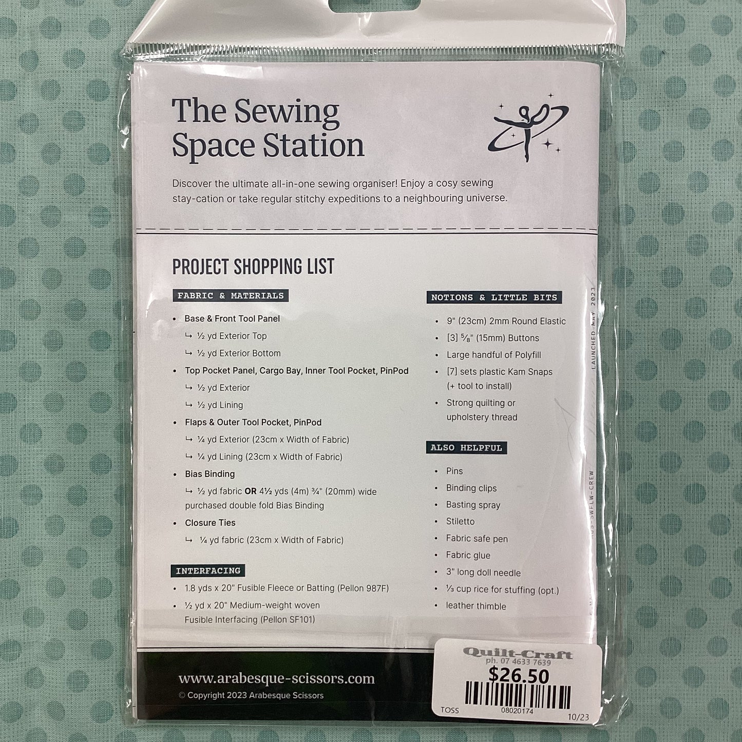 Pattern - The Sewing Space Station