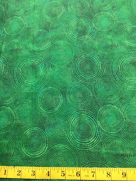 Windham Fabrics - Radiance Basics - DarkGreen/Light Green - 53727-15