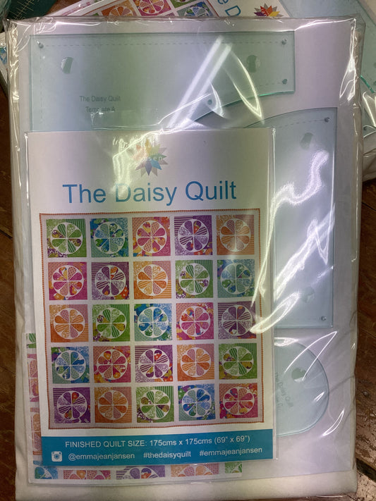 Daisy Quilt Kit with Templates - Moda - On the Bright side collection