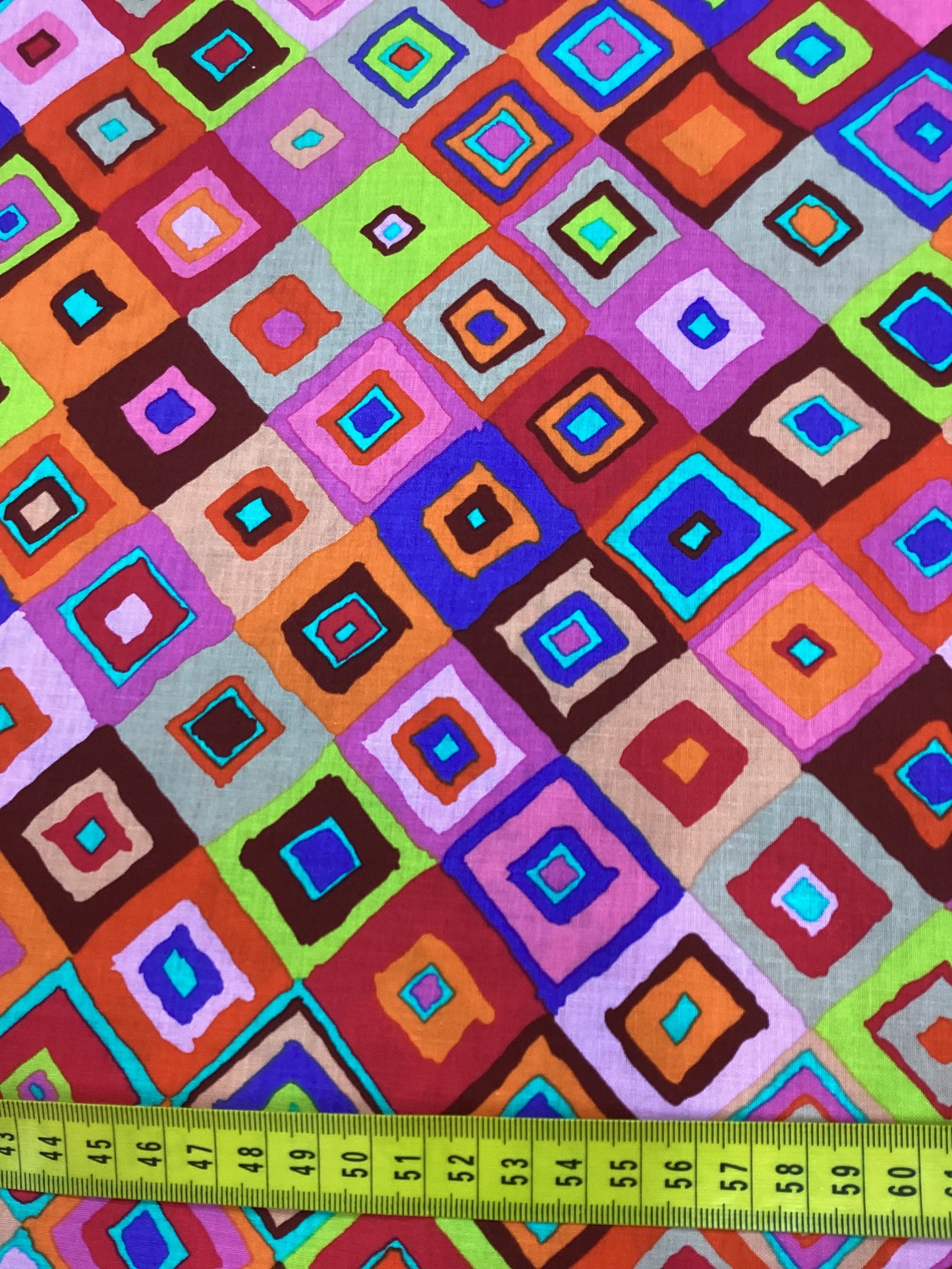 Kaffe Fassett - Square Dance Red