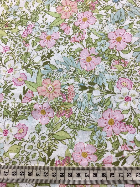 Devonstone Collection - Playful Spring - DV6343 - Pink Flowers