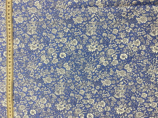 Liberty Fabric - Emily Belle Collection - Marine Blue