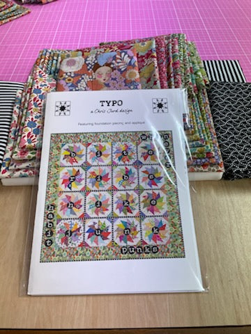 Quilt Kit ~ TILDA Wallflower Typo quilt Kit