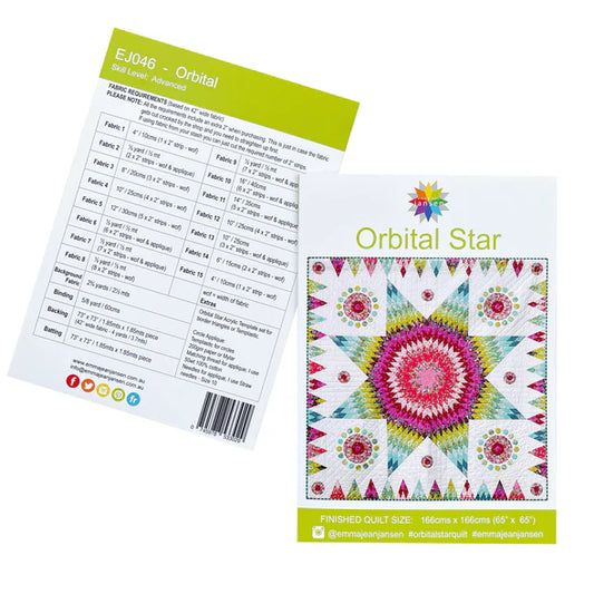 Orbital Star Pattern with Templates