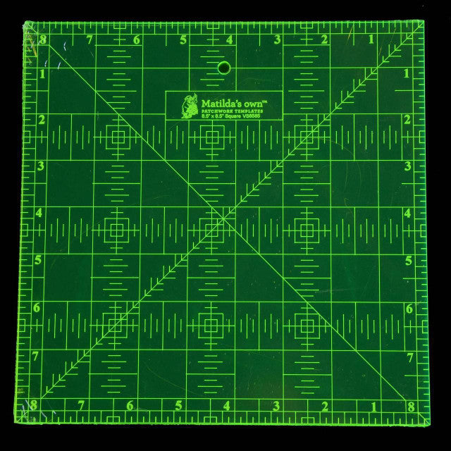 Matildas Own Ruler 8.5 x 8.5 Inch Square – Quilt Craft Toowoomba