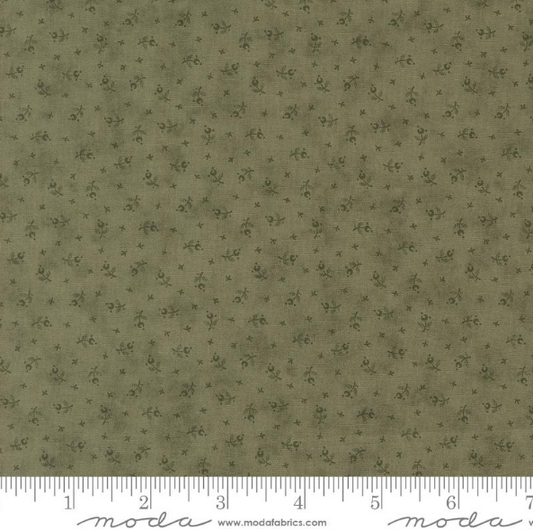Fabric~ Meadow Greens M44364-35