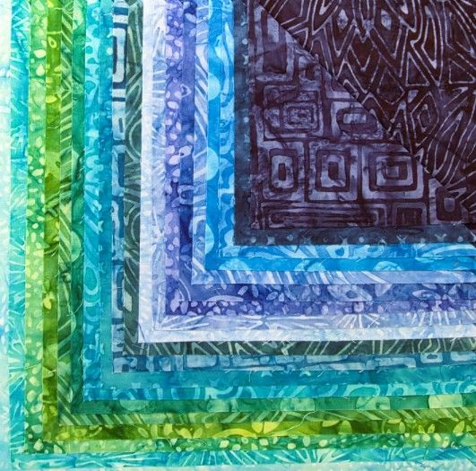 Batik Colour Wheels 'Pacific'