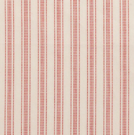 Tilda - Woven Tea Towel - Apple Cake Stripe (Red)