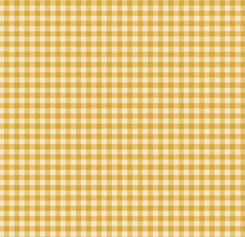 Tilda - Creating Memories - Gingham Yellow